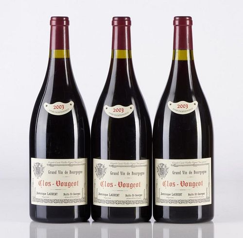 Clos de Vougeot Grand Cru Vieilles Vignes Sui Generis 2003, Dominique Laurent