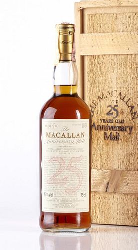 The Macallan Anniversary Malt 25 Years Old 1965