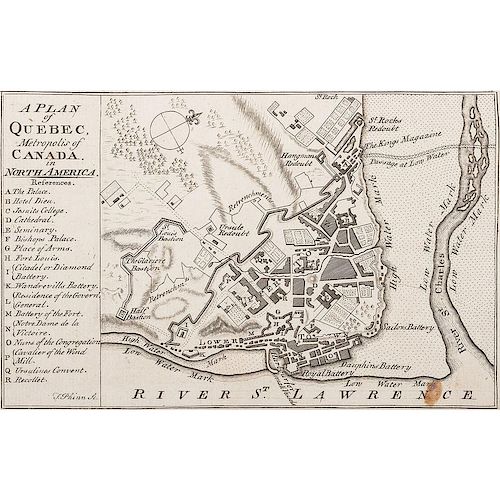 The Scots Magazine Containing Maps of the Battle of the Plains of Abraham and the Taking of Quebec City