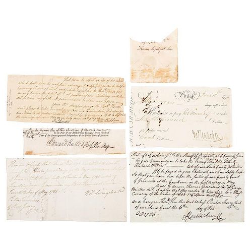 Signers of the Declaration of Independence and US Constitution, Autograph Group