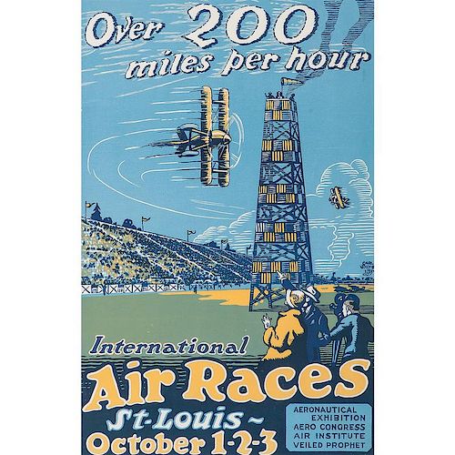 St. Louis International Air Race Poster