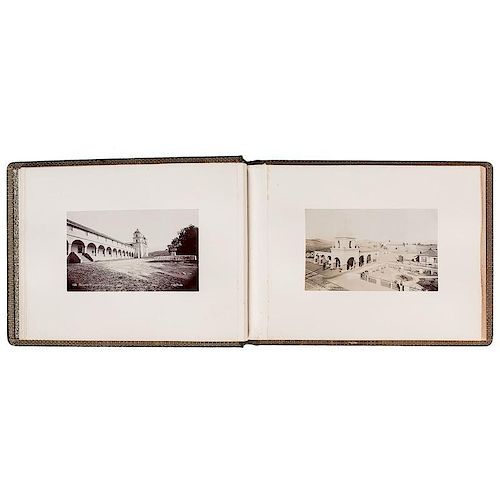 California Photograph Album Featuring George Fiske, C.B. Waite, R.J. Waters, & George Johnson