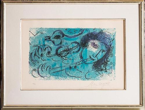 Chagall, The Flute Player