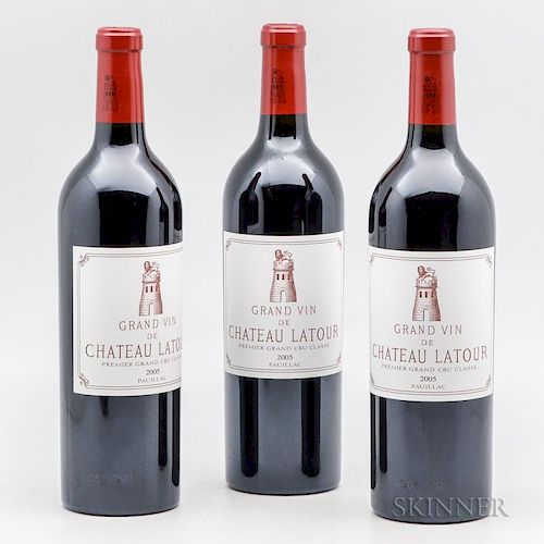 Chateau Latour 2005, 3 bottles