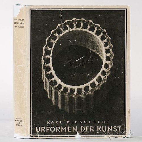 Blossfeldt, Karl (1865-1932) Urformen der Kunst. Berlin: Wasmuth, 1929. First edition, illustrated, bound in publisher's full