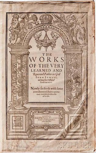 Jewell, John (1522-1571) The Works.