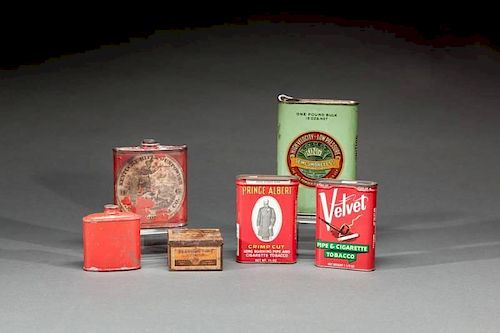 Powder Cans and Tobacco Tins