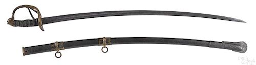 Henry Sauerbier Newark, New Jersey Civil War sword