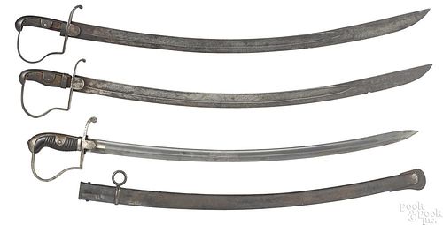 German cavalry sword and scabbard