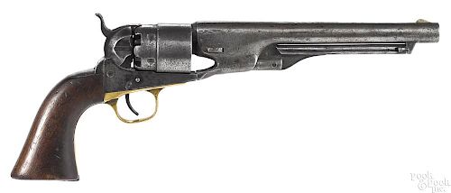 Martially marked Colt model 1860 Army revolver
