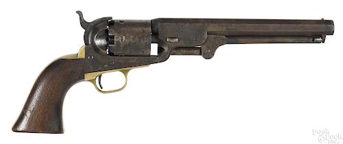 Identified Colt model 1851 Navy revolver