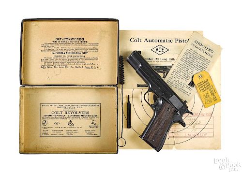 Colt Ace pre-war semi-automatic pistol