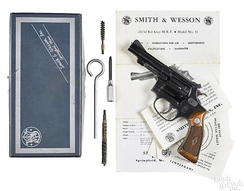 Smith & Wesson model 51 22/32 kit revolver