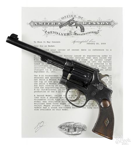 Smith & Wesson model K-22 ''Outdoorsman'' revolver