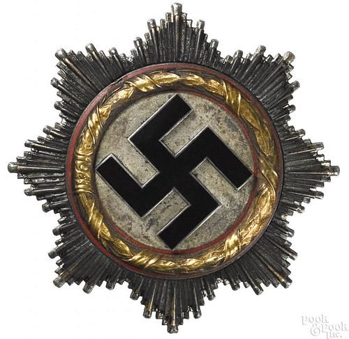 Scarce Zimmerman WWII German Cross in Gold