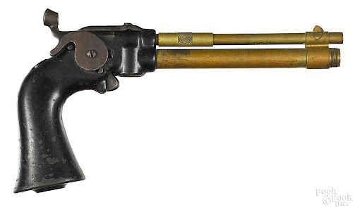 Hawley brass barrel air pistol