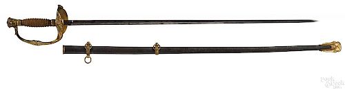 Civil War model 1860 Staff & Field officers sword