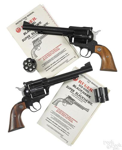 Pair of limited edition Blackhawk revolvers