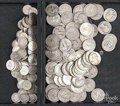 US pre-1964 quarters and dimes