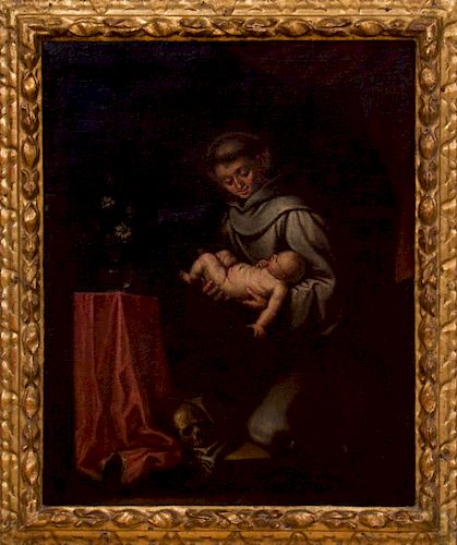 ATTRIBUTED TO ALONSO CANO (1601-1667); ST. ANTHONY