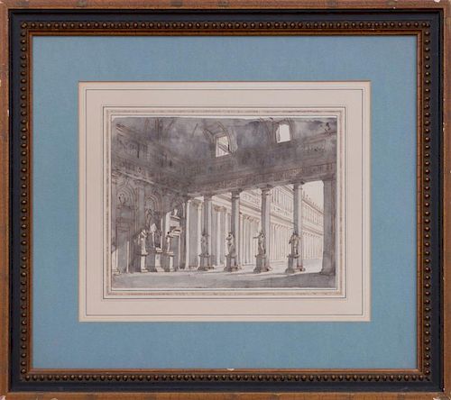 GASPARE GALLIARI (1761-1823): ARCHITECTURAL VIEW