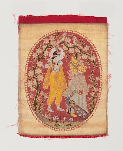 INDIAN PRINTED COTTON FRAGMENT