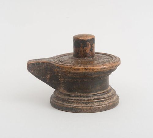 NEPALESE COPPER LINGAM
