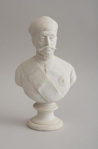 PARIAN BUST OF AN INDIAN PRINCE