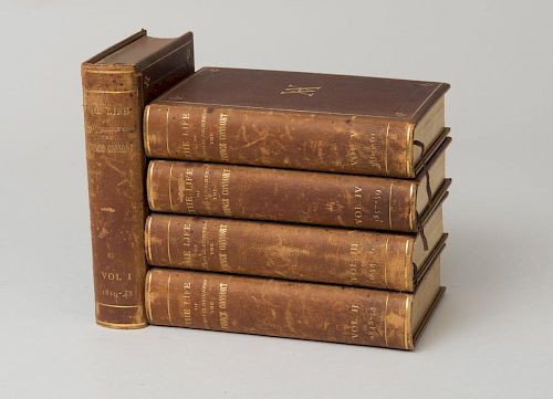 SIR THEODORE MARTIN, K.C.B, THE LIFE OF HIS ROYAL HIGHNESS THE PRINCE CONSORT, 5 VOLUMES