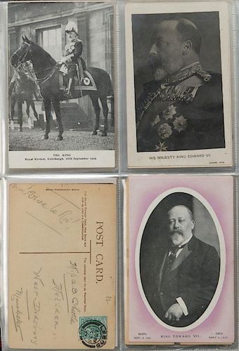 COLLECTION OF POSTCARDS RELATING TO ROYALTY