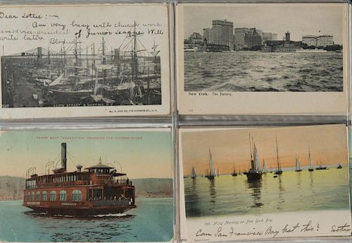 COLLECTION OF POSTCARDS RELATING TO GREATER NEW YORK AND THE OUTER BOROUGHS