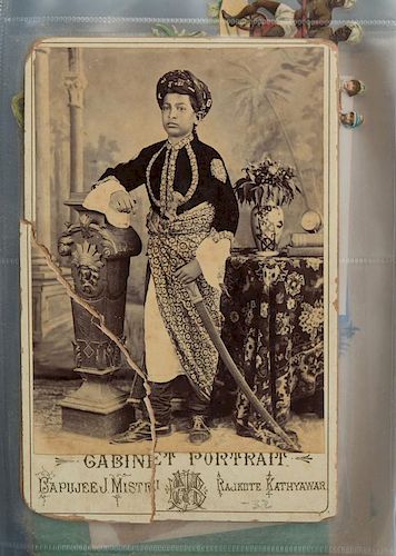 COLLECTION OF POSTCARDS, GREETING CARDS, INVITATIONS AND OTHER PAPER EPHEMERA RELATED TO INDIA