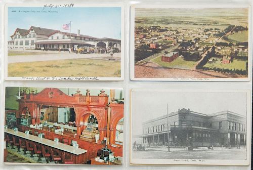 COLLECTION OF POSTCARDS RELATING TO MONTANA