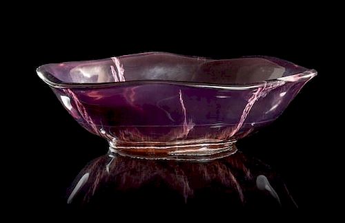 A Carved Fluorite Bowl,, Bingham, New Mexico,, this well executed bowl is made all the more exceptional when considering the imp