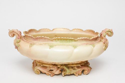 Royal Worcester Porcelain Centerpiece, ca. 1935