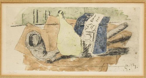 Georges Braque, Still Life-Lithograph