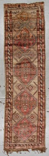 Antique Sarab Rug: 3'1'' x 10'10''
