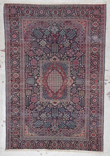 Antique Tabriz Rug: 4'6'' x 6'6''