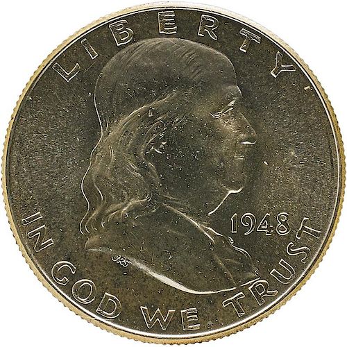 U.S. FRANKLIN 50C COINS