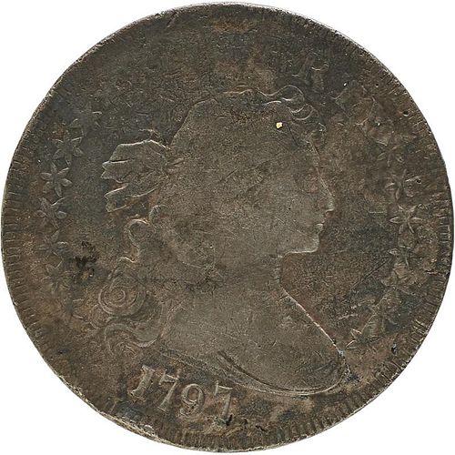 U.S. 1797 DRAPED BUST $1 COIN