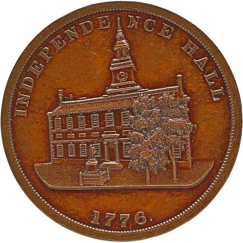 1776-1876 INDEPENDENCE HALL SO-CALLED DOLLAR