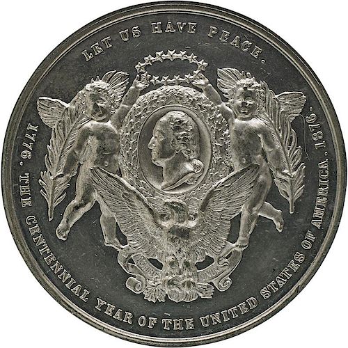 1876 PENNSYLVANIA U.S. CENTENNIAL MEDAL