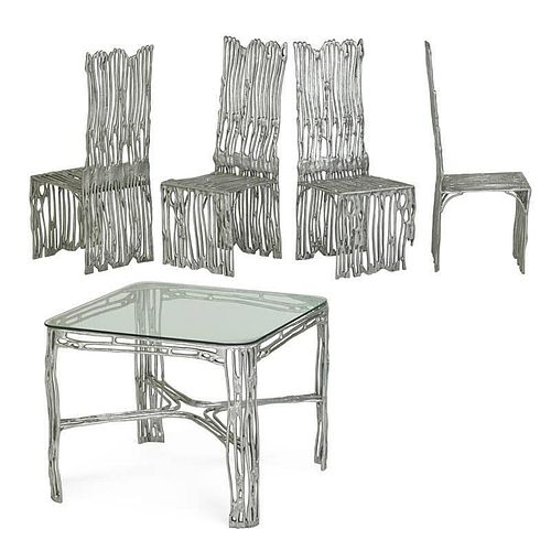 ARTHUR COURT Dining table and four chairs