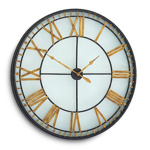 VINTAGE STYLE ARCHITECTURAL CLOCK