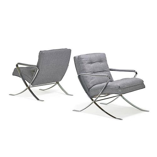 SELIG Pair of lounge chairs