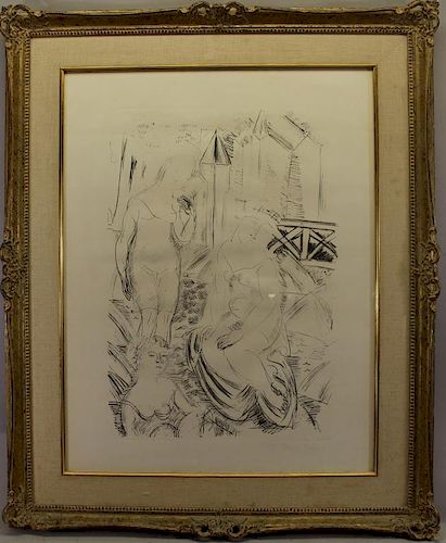 Raoul Dufy (1877 - 1953) Pencil Signed Etching