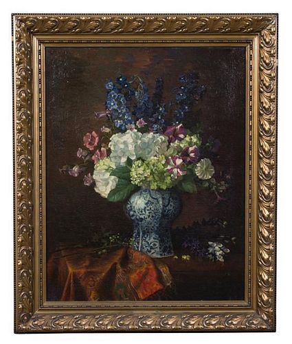 Hertha Harders, (German, 19th Century), Floral Still Life