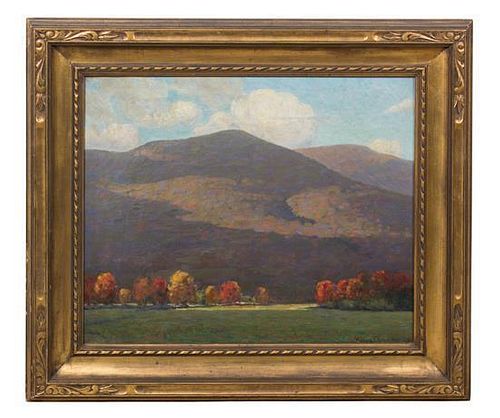 Willard Ezra Allen, (American, b. 1860), Untitled (Landscape), 1913