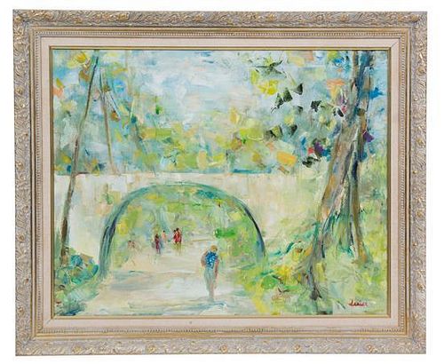 Artist Unknown, (20th Century), Untitled (Footpath in a Park), 1972