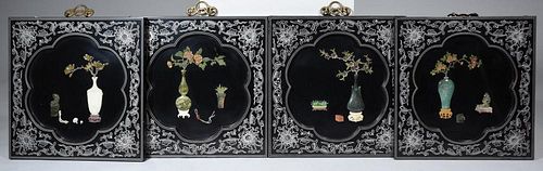 Chinese Lacquered Panels